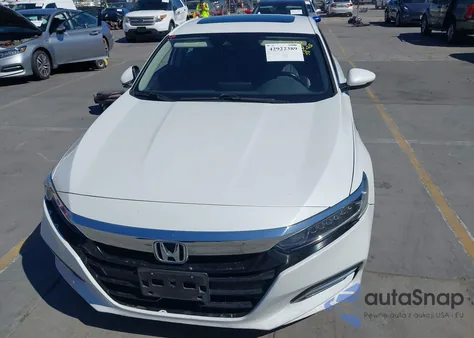 2019 Honda Accord Hybrid Ex-L from USA, damaged, VIN 1HGCV3F51KA017245